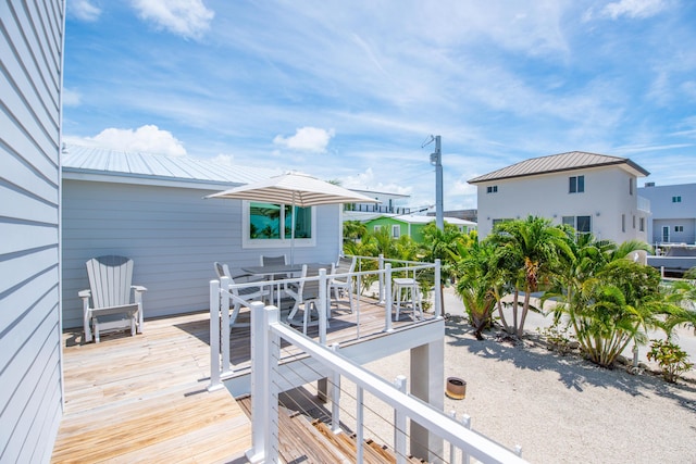930 80th St, Marathon, FL 33050 - deck featuring outdoor dining space