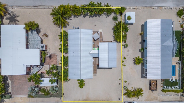 930 80th St, Marathon, FL 33050 - aerial view of property's location featuring property parcel outlined