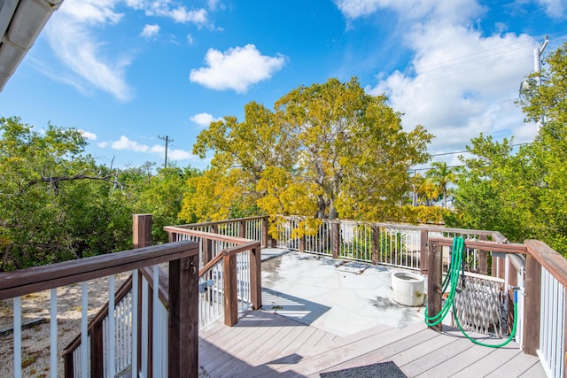 view of deck