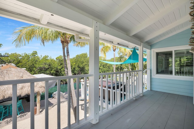 835 70th St, Gulf, Marathon, FL 33050 - view of balcony