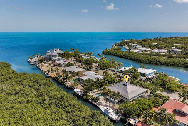 835 70th St, Gulf, Marathon, FL 33050 - drone / aerial view of a large body of water