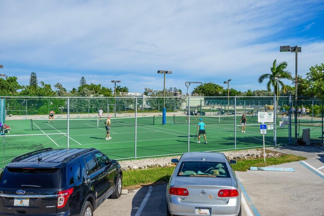 210 14th St, Key Colony, FL 33051 - view of sport court with fence