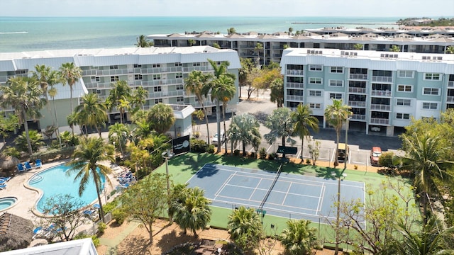 1901 Roosevelt Blvd Unit 404S, Key West, FL 33040 - birds eye view of property featuring a water view