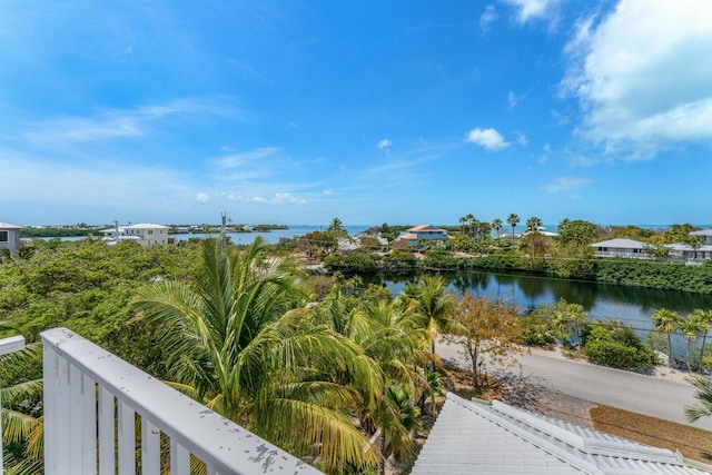 property view of water
