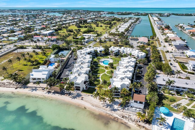 601 Ocean Dr Unit 411C, Key Colony, FL 33051 - aerial view of residential area featuring a nearby body of water