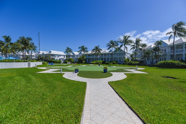 2600 Overseas Hwy Unit 5, Marathon, FL 33050 - view of community with a residential view and an area to practice putting