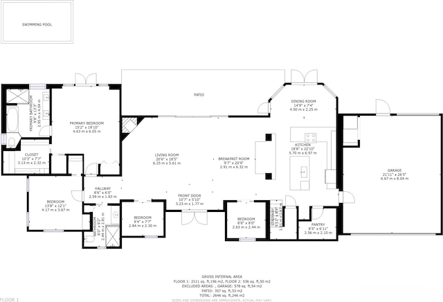 12 Bass Ave, Key Largo, FL 33037 - view of room layout