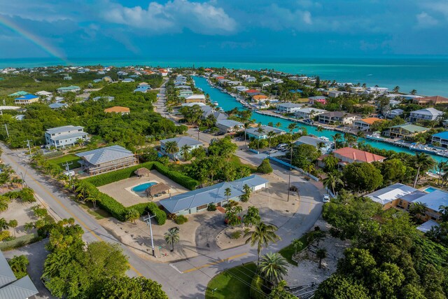 1103 Indies Dr, Duck, FL 33050 - aerial perspective of suburban area with a nearby body of water