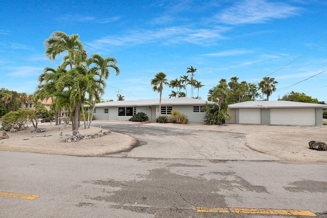 1103 Indies Dr, Duck, FL 33050 - ranch-style house featuring a garage and stucco siding