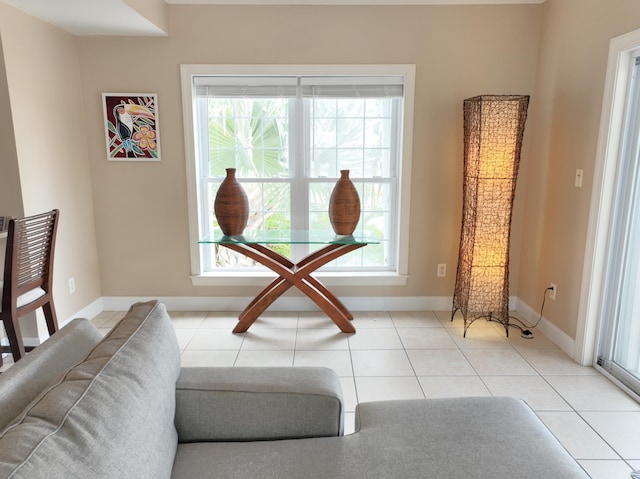 1590 Dolphin Dr, Marathon, FL 33050 - living room with tile patterned floors