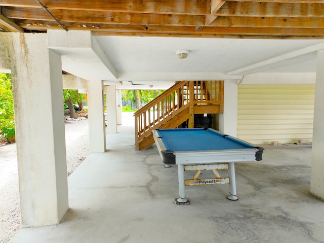 1590 Dolphin Dr, Marathon, FL 33050 - view of patio / terrace featuring stairs