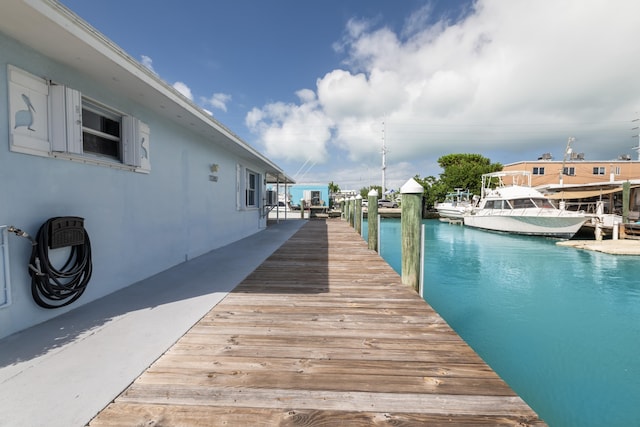 11282 2nd Ave, Ocean, Marathon, FL 33050 - dock area featuring a water view