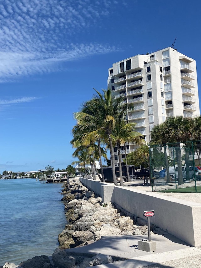 2000 Coco Plum Dr Unit 603, Marathon, FL 33050 - view of apartment building / complex featuring a water view