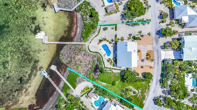 359 Stirrup Key Blvd, Marathon, FL 33050 - aerial view of a pool area