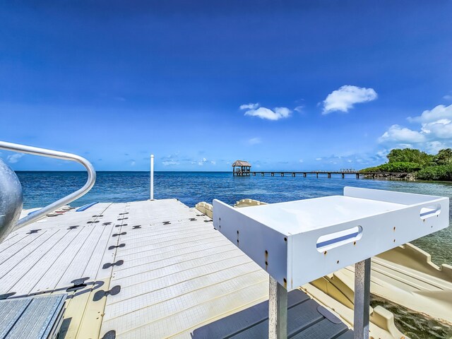 359 Stirrup Key Blvd, Marathon, FL 33050 - dock area with a water view