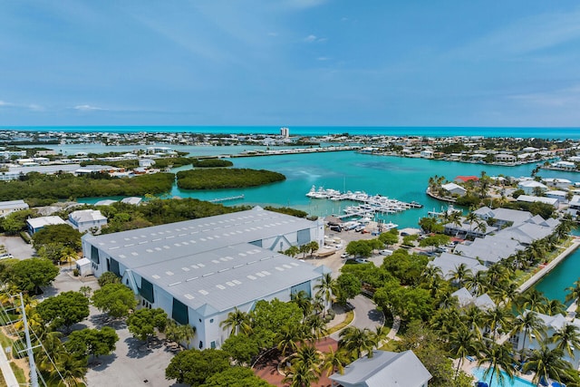 1133 Ocean Dr Unit 4, Marathon, FL 33050 - bird's eye view of a nearby body of water