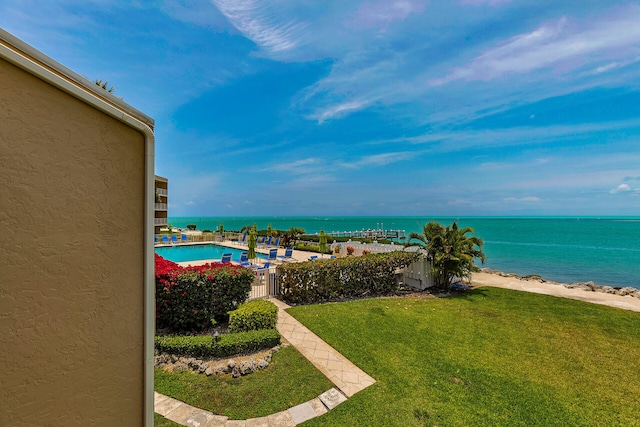 1133 Ocean Dr Unit 4, Marathon, FL 33050 - water view with fence