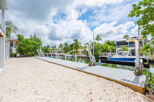 335 Pirates Rd, Little Torch, FL 33042 - dock with a water view