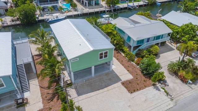 335 Pirates Rd, Little Torch, FL 33042 - aerial view of residential area with a large body of water
