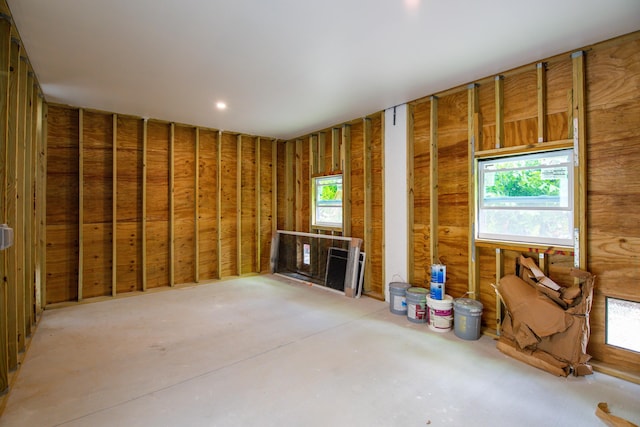 335 Pirates Rd, Little Torch, FL 33042 - miscellaneous room featuring healthy amount of natural light, recessed lighting, and concrete floors