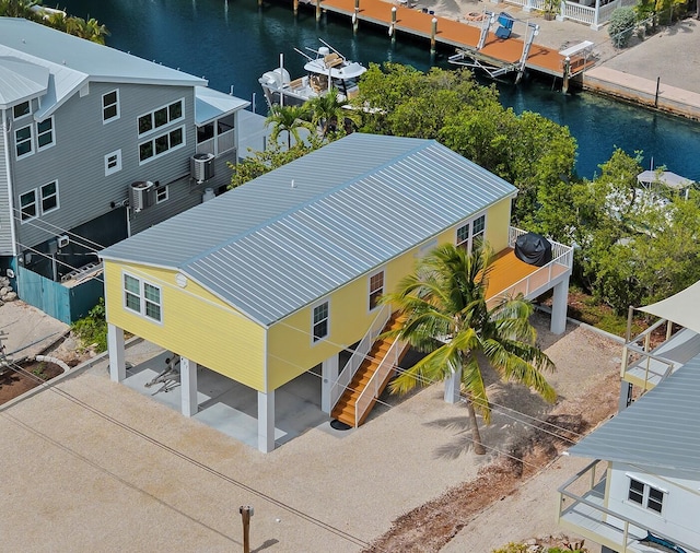 437 Pirates Rd, Little Torch, FL 33042 - aerial view of a large body of water