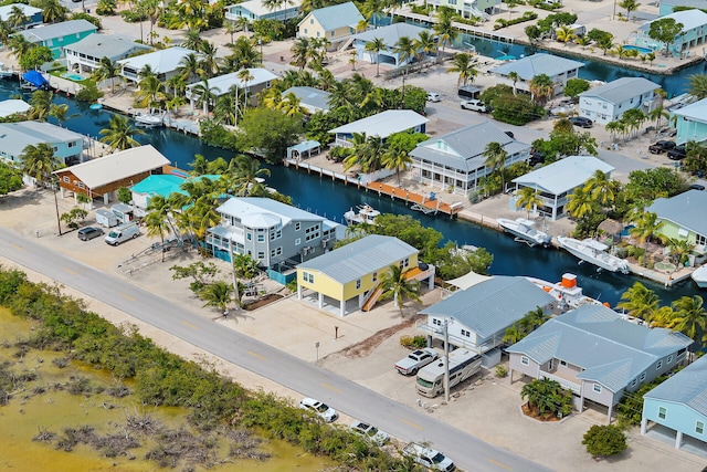 437 Pirates Rd, Little Torch, FL 33042 - aerial view of residential area featuring a nearby body of water