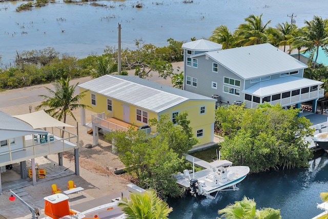 437 Pirates Rd, Little Torch, FL 33042 - aerial view of a nearby body of water