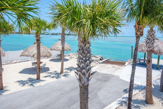 10877 Overseas Hwy Unit 81, Marathon, FL 33050 - water view featuring fence