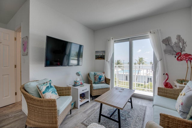10877 Overseas Hwy Unit 81, Marathon, FL 33050 - living room with plenty of natural light and light wood-type flooring