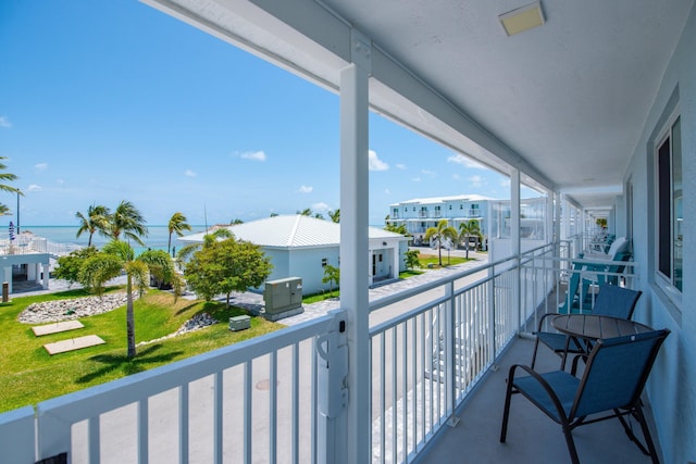 10877 Overseas Hwy Unit 81, Marathon, FL 33050 - balcony with a water view