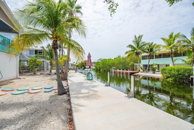 22878 Privateer Dr, Cudjoe, FL 33042 - dock featuring a water view