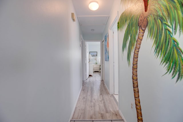 22878 Privateer Dr, Cudjoe, FL 33042 - corridor featuring light wood-type flooring and baseboards