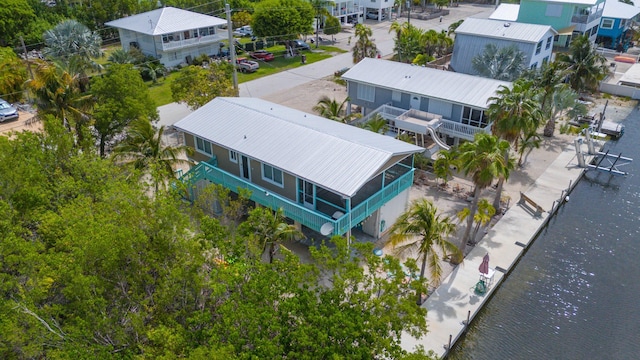 22878 Privateer Dr, Cudjoe, FL 33042 - aerial view of property and surrounding area with a nearby body of water