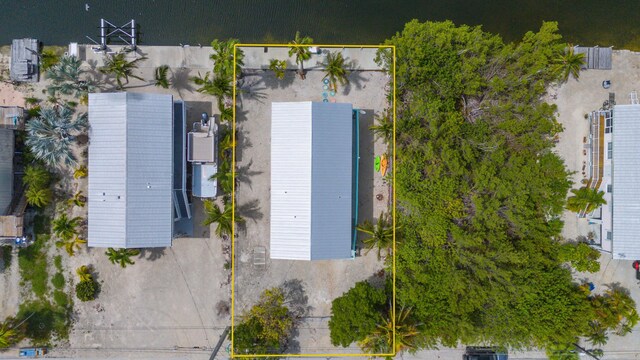 22878 Privateer Dr, Cudjoe, FL 33042 - aerial view of property's location featuring property parcel outlined