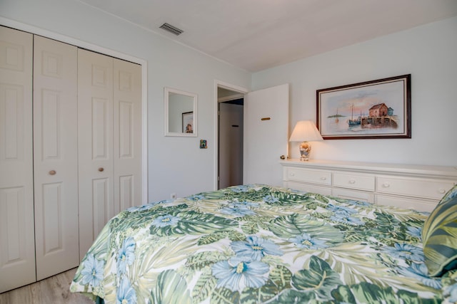 22878 Privateer Dr, Cudjoe, FL 33042 - bedroom featuring a closet and light wood-type flooring