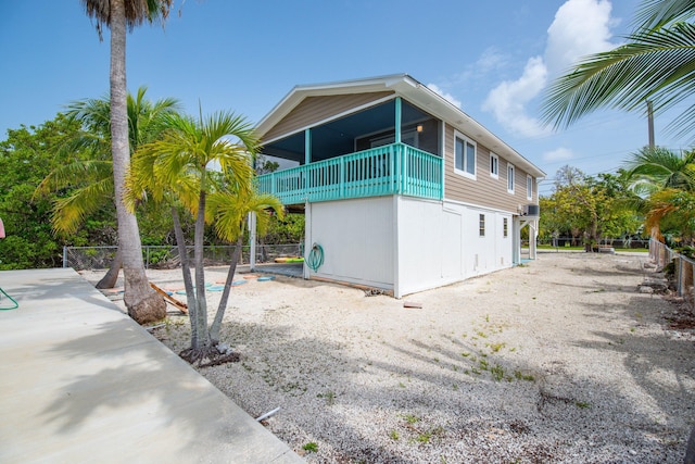 22878 Privateer Dr, Cudjoe, FL 33042 - view of property exterior with a balcony
