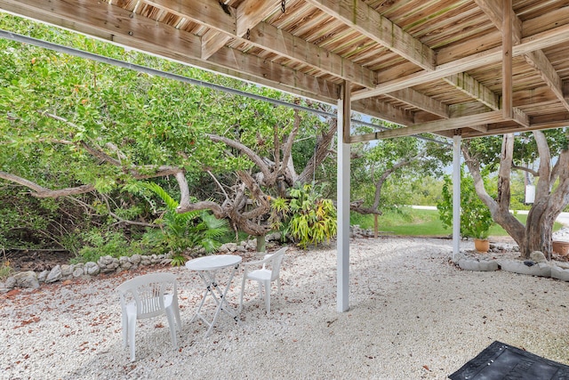 view of patio