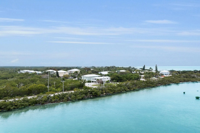 view of water feature