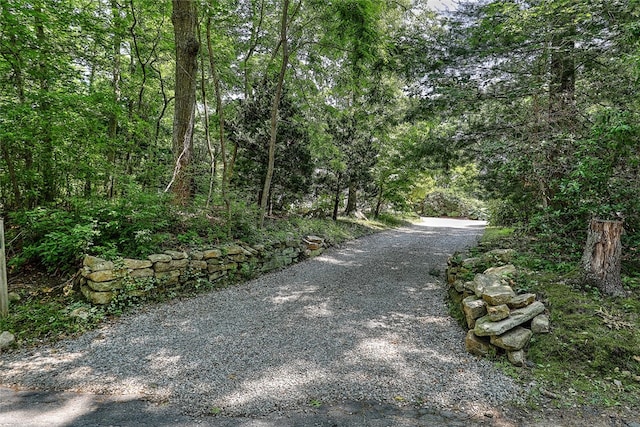 view of road