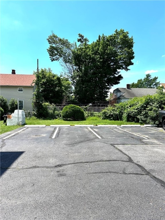 view of parking