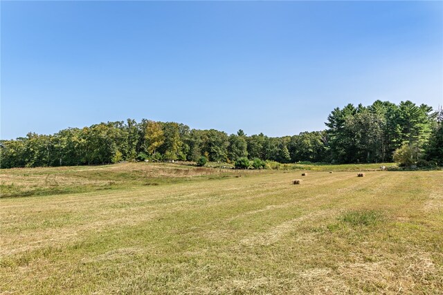 view of landscape with a rural view