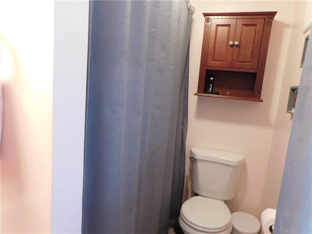 bathroom with toilet