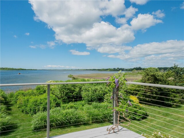 150 Southern Way, Charlestown, RI 02813 - balcony featuring a water view