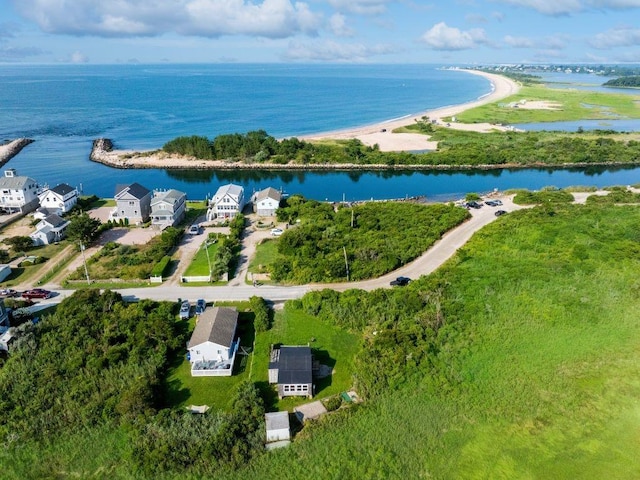 853 W Beach Rd, Charlestown, RI 02813 - aerial view with a water view