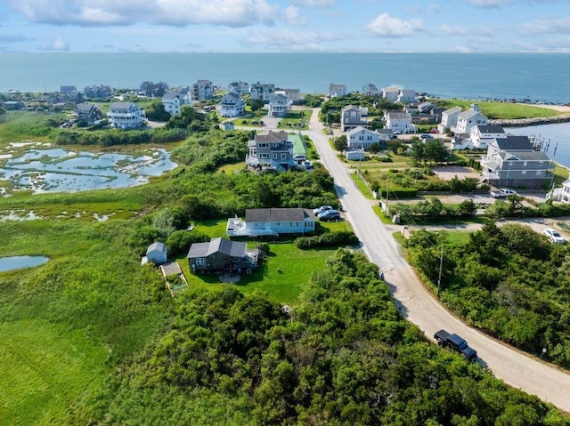 853 W Beach Rd, Charlestown, RI 02813 - aerial view featuring a water view