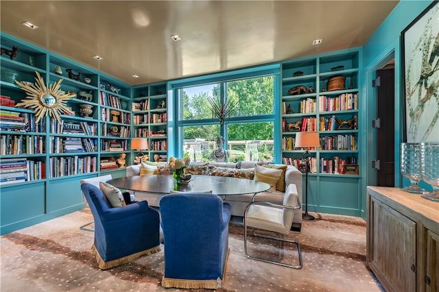 view of sitting room