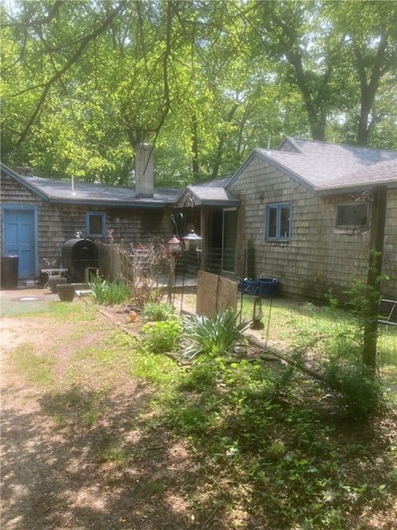 view of rear view of house