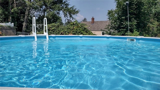 view of pool