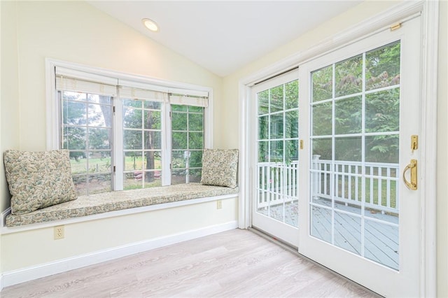 interior space featuring french doors