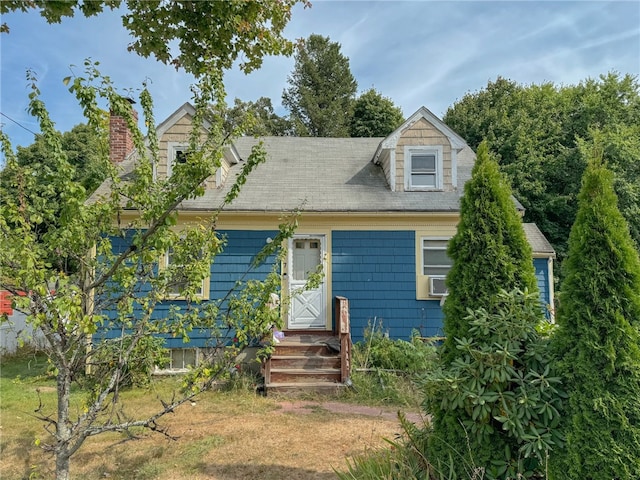 view of cape cod house